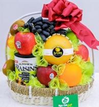 Giỏ hoa quả nhập khẩu đẹp Ngọc Châu fruits