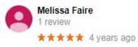 5 star customer google review