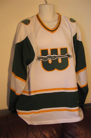 AHL Nova Scotia Oilers, vintage 1986-87 Game Used / Worn Jersey. Mike  Moller