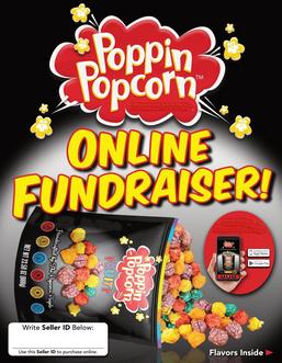 Virtual touchless fundraiser with Poppin Popcorn