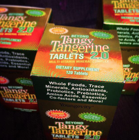 Beyond Tangy Tangerine® 2.0 Tablets are now an easier way to provide your body with essential nutrients needed for optimal health. This multi-vitamin mineral complex contains: Whole Foods, Trace Minerals, Antioxidants, Prebiotics and Probiotics, Amino Acids plus Synergizing Nutrients for maximum absorption by the body!