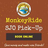 Monkey Ride Shuttle Costa Rica