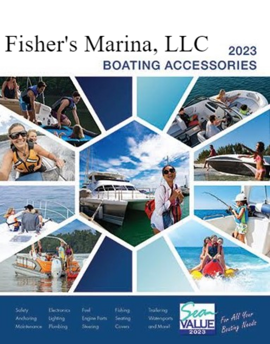 Boat Parts - Accessory Catalog, Water toys, Life jackets, Towables, Wakeboard, watersports, boat safety gear, Online boat parts, Drop ship Buckeye lake, Marina, Boat parts for less, Boat accessories for less, Free in store pickup, Fisher's Marina, Fishing, Boat Lights, parts ship same or next day, Fisher's Marina service