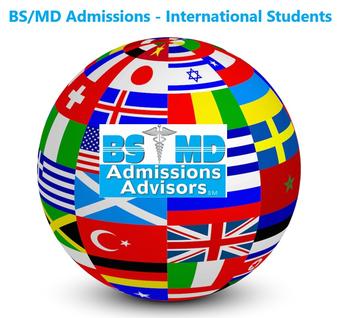 BS/MD Admissions for International Students