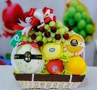 Giỏ hoa quả nhập khẩu nào biếu tặng tết nguyên đán ý nghĩa?