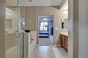 Master bath to master bedroom