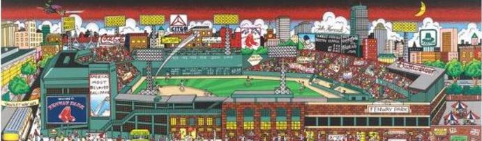 Charles Fazzino Fenway Park The Pride of Boston