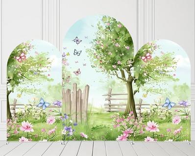 GARDEN BUTTERFLY CHIARA ARCH COVERS FOR BIRTHDAY BABYSHOWER SWEET16