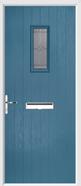 Cottage Rectangle Door karri glass