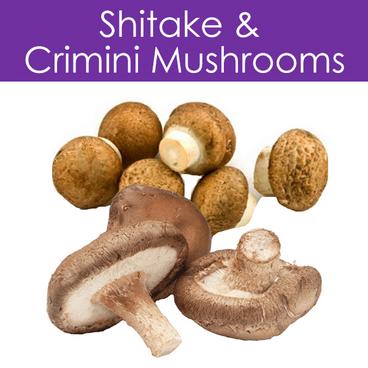 Shitake & Crimini Mushrooms