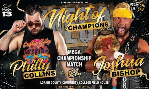 Mega Championship - Philly Collins vs Joshua Bishop (c)