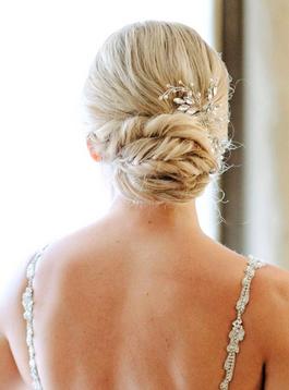 Bride updo | Palm Beach Florida | DgPro Makeup And Hair