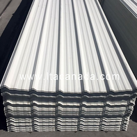 Teja termoacustica blanca en PVC