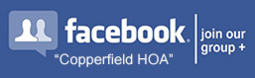 Join Copperfield HOA on Facebook