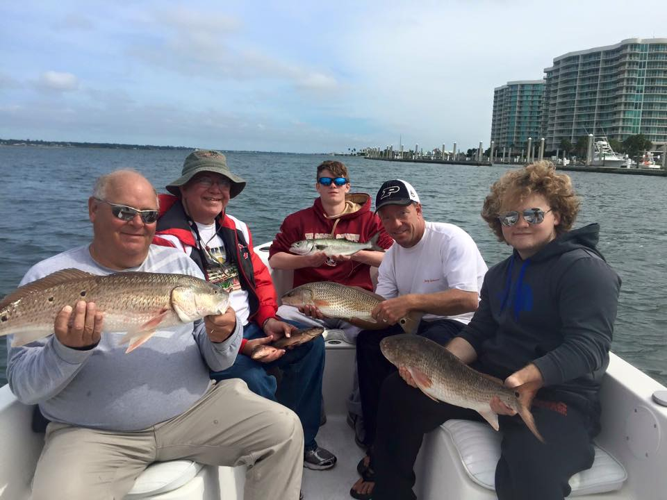 Fishing for Redfish on in Gulf Shores & Orange Beach
