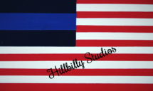 Blue Line Flag