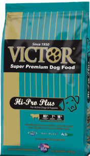 Victor Hi-Pro Plus dog food for active dogs and Puppies