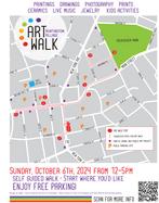 Huntington Village Art Walk Map 2024