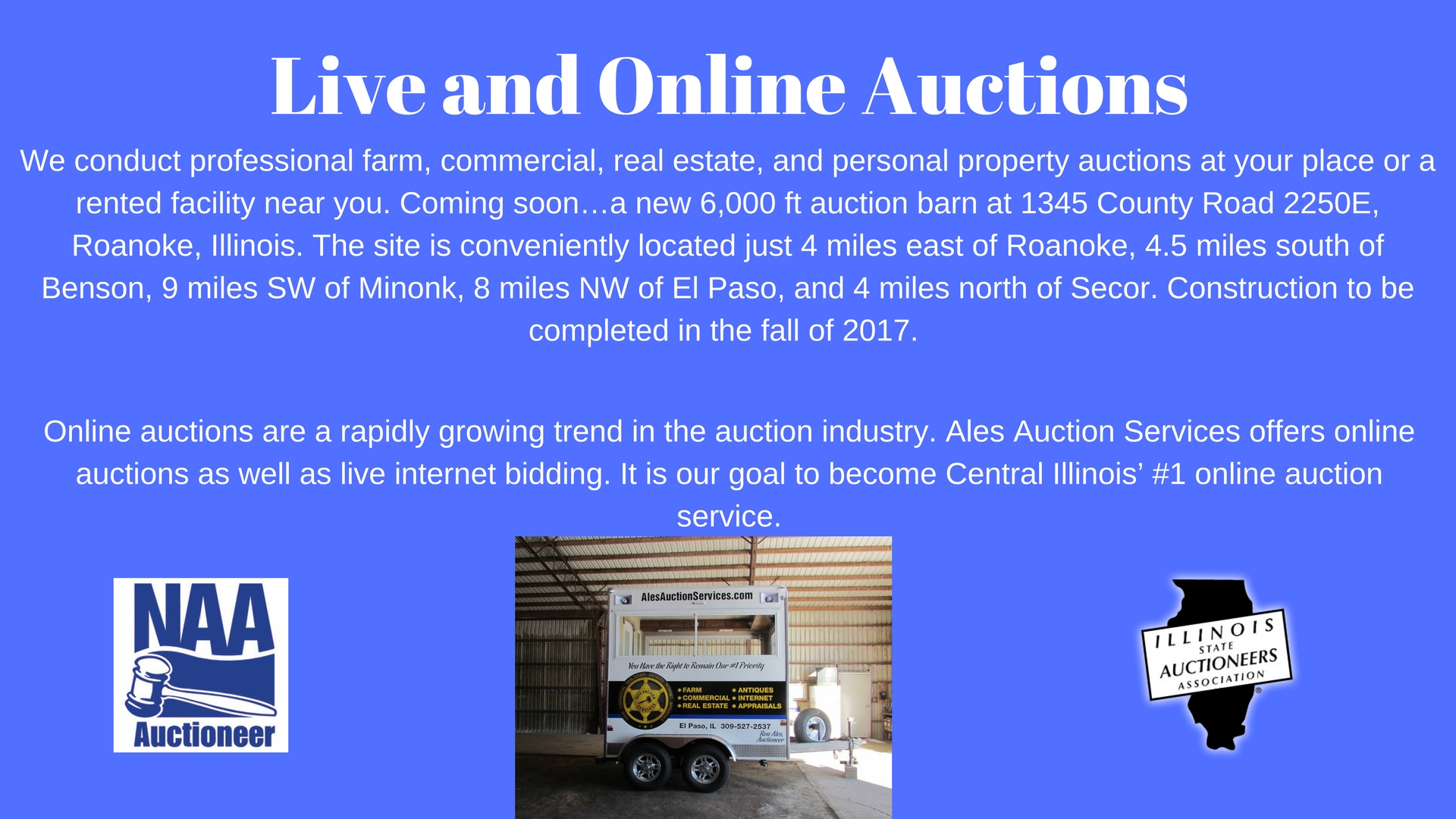 Auction Services, Online Auction Services