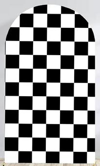 CHECKERED FLAG RACETRACK FABRIC COVER FOR RENT