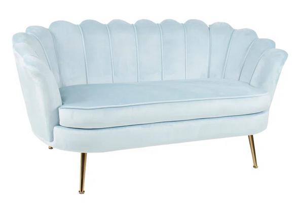 BABY BLUE LOVE SEAT RENTAL $250