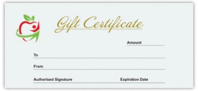 Gift Certificates John R. Stankov