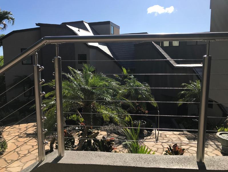 stainless steel railing Honolulu, stainless steel railing, railing , deck railing, deck