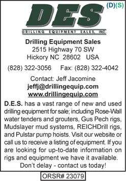 Drilling Equipment, DES