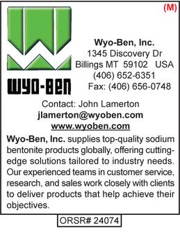 Wyo-Ben, Bentonite