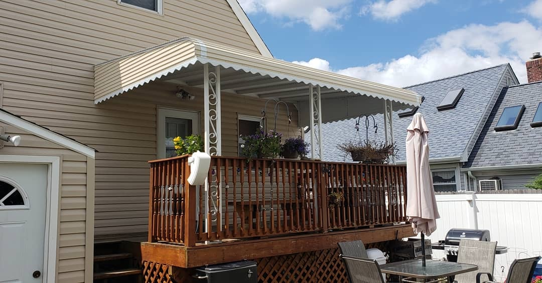 Deck Awnings Long Island Free Estimate Aluminum Retractable