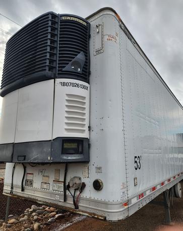 53X102 2007 Great Dane Trailer w/Carrier Reefer Unit