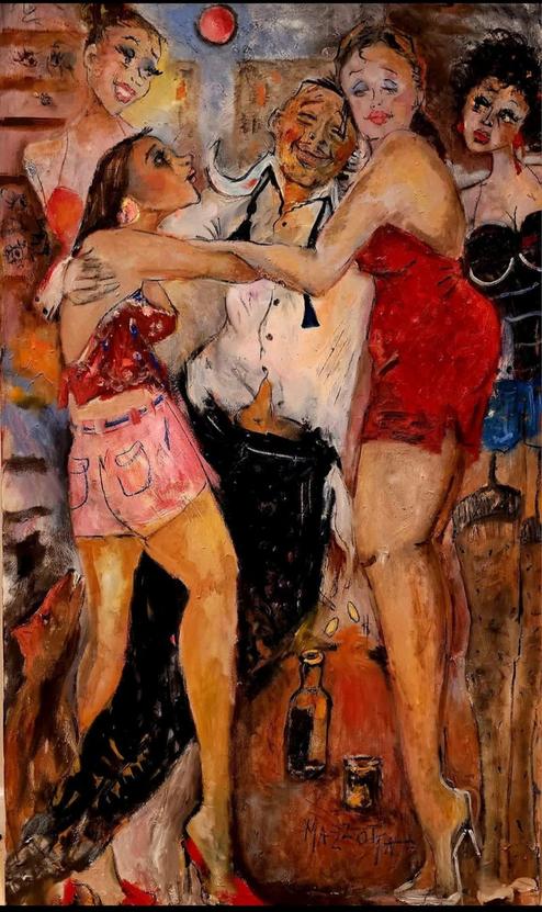 The Eton Mess - Oil on Canvas 150 x 190 cm