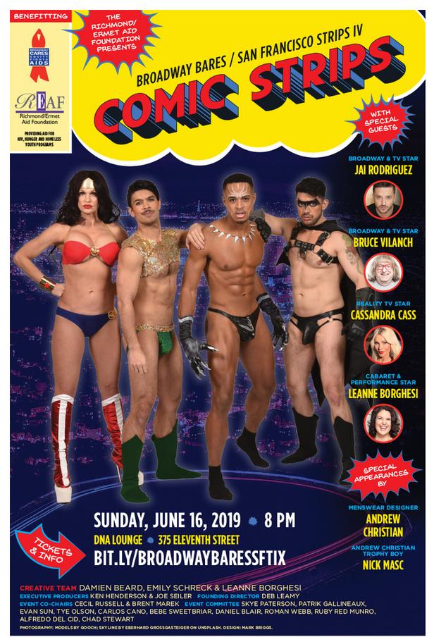 Broadway Bares/SF Strips 4: Comic Strips