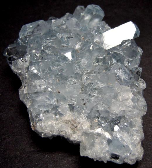 blue CELESTINE - Sakoany deposit, Katsepy Commune, Mitsinjo District, Boeny Region, Mahajanga Province (Majunga), Madagascar