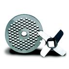 Grinder plates and knives