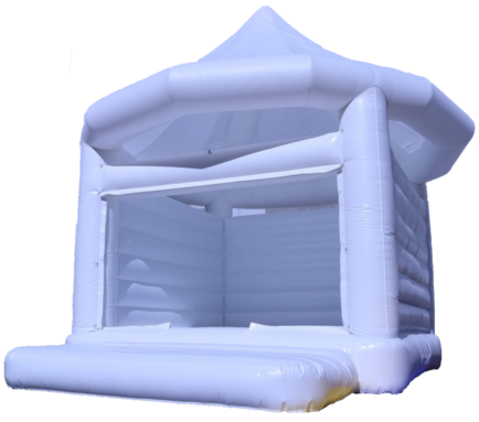 White Wedding Bounce House Rentals | All White Bounce house Rentals