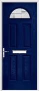 4 Panel 1 Arch Composite Door regal corenet glass