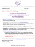 2026 Fine Art & Craft Invitation Letter