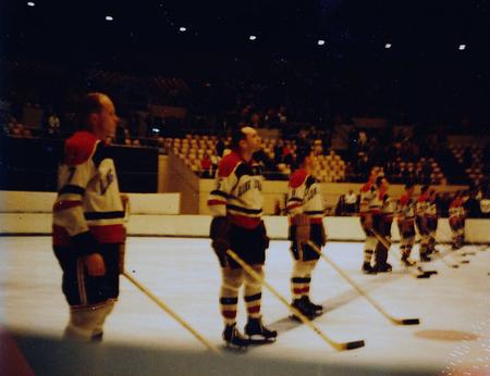 ducks island long hockey jersey vintage red li style