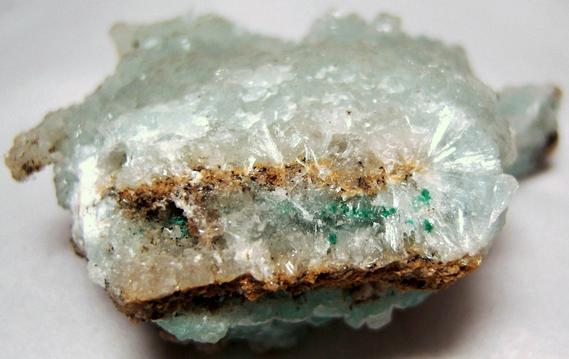 blue HEMIMORPHITE, CHRYSOCOLLA - 79 Mine (79th Mine; Seventy-Nine Mine; Seventy-Nine property; McHur prospect), Chilito, Hayden area, Banner District, Dripping Spring Mts, Gila County, Arizona, USA - ex George Butterfly Belzner