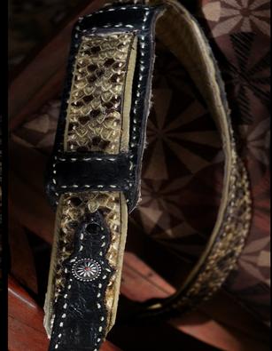 Handmade one of a kind guitar straps