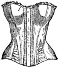 1840-1860 EARLY VICTORIAN CORSET PATTERN