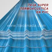 Teja super termoacustica en PVC LTA