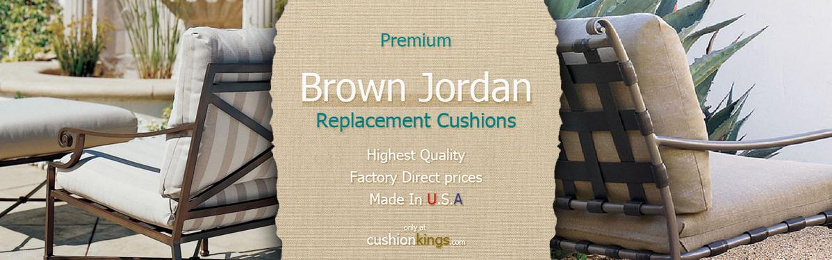 Quality Patio Cushions for brown jordan furniture.