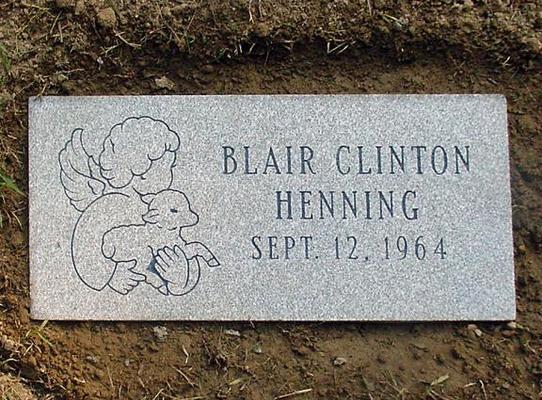 baby headstone