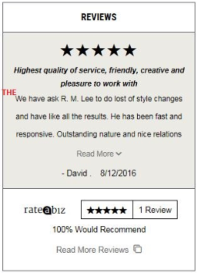 David Findlay rate Biz 5 Star Review