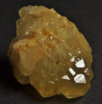 fluorescent CALCITE, York Building Supply quarry (Roosevelt Avenue Quarry; Roosevelt quarry; York Stone Quarry; Delta Carbonate quarry), York, York County, Pennsylvania, USA