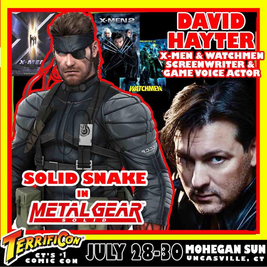 DAVID HAYTER AT TERRIFICON - CONNECTICUT'S ONE AND ONLY COMIC CON SINCE 2012