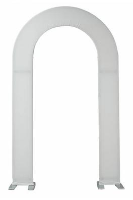 WHITE OPEN CENTER ARCH COVER