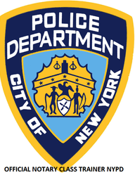 Notary Training Provider NYS NYC NYPD
